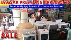 Appliances Clearance Sale! Bagsak Presyong Aircon, Cookware, Ref at Mga Gamit Sa Bahay