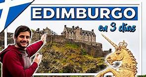 EDIMBURGO 🏰 qué ver y hacer en Edimburgo (Escocia) en 3 días