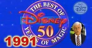 The Best of Disney | 50 Years of Magic | 1991 | Dick Van Dyke | Oh Boy My Favorite Seat