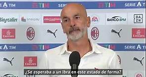 Rueda de prensa del entrenador del Milan