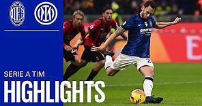 MILAN 1-1 INTER | HIGHLIGHTS | SERIE A 21/22 | Spoils shared in thrilling Milan derby ⚽⚫🔵