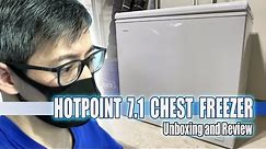 Hotpoint 7.1 Chest Freezer Unboxing and Review