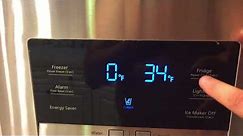 How to TURN UP a Samsung Fridge's Temperature