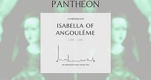 Isabella of Angoulême Biography - Queen of England from 1200 to 1216