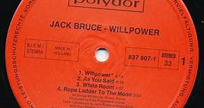 Jack Bruce - Willpower: A Twenty Year Retrospective