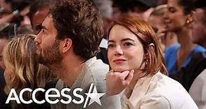 Emma Stone & Dave McCary Have RARE DATE NIGHT At Knicks Game
