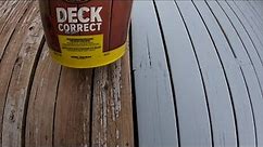 Deck Resurfacing. Can we save this 30 year old deck? #DeckCorrect