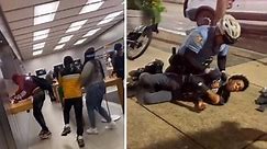 Over 100 masked teens ransack and loot Philadelphia stores leading to several arrests; videos go viral