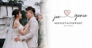 【教堂婚禮 CHURCH WEDDING】穿上白婚紗，步入禮堂｜#GenieTaiTheKnot