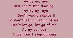 Becky G - Can't Stop Dancing (Lyrics) Official Music Video