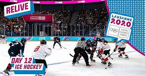 RELIVE - Ice Hockey - USA vs CANADA - Men's Semifinal - Day 12 | Lausanne 2020