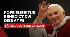 Pope Emeritus Benedict XVI died at 95 | LIVE from St. Peter's Square | EWTN Special Coverage