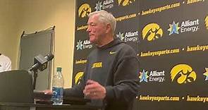 Kirk Ferentz on son Brian's emotions after win against Illinois