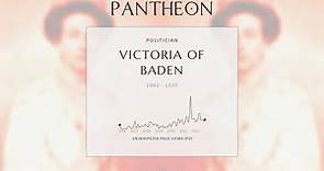 Victoria of Baden Biography - Queen of Sweden from 1907 to 1930