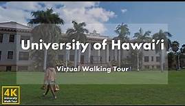 University of Hawai'i at Mānoa - Virtual Walking Tour [4k 60fps]