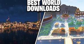 Best Minecraft World Downloads! (1.19 World Downloads)