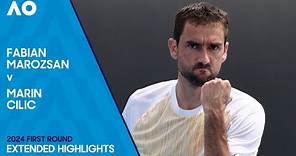 Fabian Marozsan v Marin Cilic Extended Highlights | Australian Open 2024 First Round