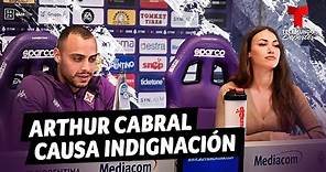 Arthur Cabral causa polémica por gesto a su jefa de prensa | Telemundo Deportes