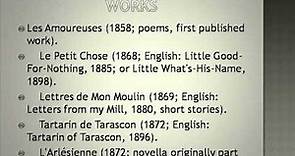 Alphonse Daudet Life & Works