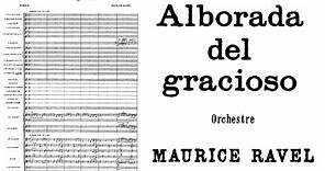 Maurice Ravel - Alborada del gracioso, orchestra (1905/1919)