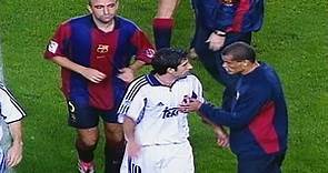 Luis Figo vs Barcelona (1st Time On Camp Nou As Real Madrid Player)