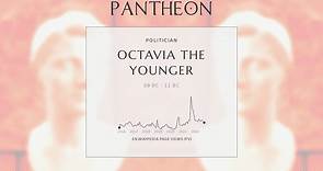 Octavia the Younger Biography - Roman noblewoman, full-sister of Augustus