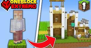 El MEJOR COMIENZO en ONE BLOCK Minecraft