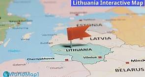 Where is Lithuania in Europe, Is Lithuania in NATO and EU