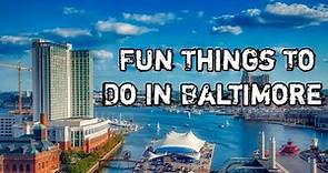 10 Things To Do In Baltimore (Don't Visit Baltimore Without Trying These! 🚫👀)