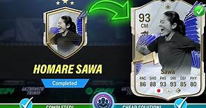 93 TOTY Icon Homare Sawa SBC Completed - Cheap Solution & Tips - FC 24