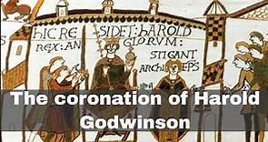 6th January 1066: Coronation of Harold Godwinson as Harold II, the last Anglo-Saxon king of England
