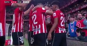 Gol de Oihan Sancet, Athletic Club vs Barcelona (4-2) Todos los goles y resumen ampliado