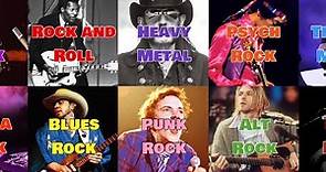 EVERY GENRE OF ROCK / METAL (150+ Genres Named)