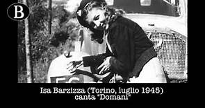Isa Barzizza canta "Domani", la composizione più amata, la" prediletta", di Pippo Barzizza.