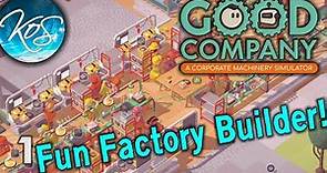 Good Company 1 - FACTORY-MADE CALCULATORS - MP Factory Builder w/ Mathias, First Look, Let's Play