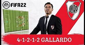 Marcelo Gallardo 4-1-2-1-2 River Plate FIFA 22 |Tácticas|
