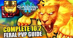 COMPLETE 10.2 Feral Druid PvP Guide | Talents, BiS Gear, Rotation and MORE!