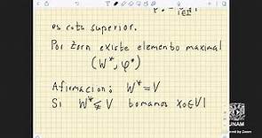 Análisis Funcional: la funcional de Minkowski y un teorema de extensión
