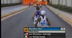 Stefano Baldini Athens 2004 Olympic Games Men's Marathon ITA