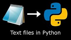 How to Read a Text File in Python