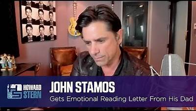 John Stamos Gets Emotional Reading a Letter From His Late Father