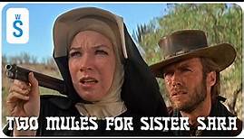 Two Mules for Sister Sara (1970) | Scene: The two blow up a bridge