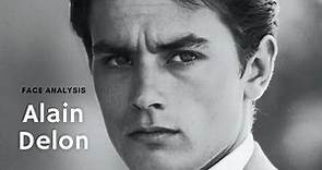What makes Alain Delon so handsome? Beauty analysis of one of the most handsome men of all time
