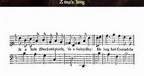 Purcell: Z 605/2. 'Twas within a furlong (The Mock Marriage) - Forrester (Isepp)