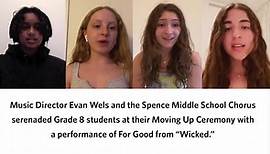 Music Director Evan Wels and the... - The Spence School