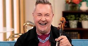 Britain's favourite violinist Nigel Kennedy on ITV's This Morning