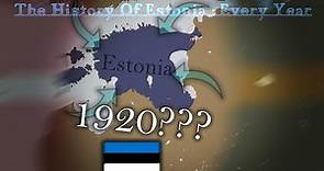 The History Of Estonia: Every Year