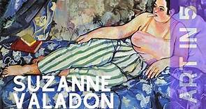 French painter and artist Suzanne Valadon