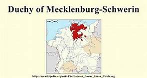 Duchy of Mecklenburg-Schwerin