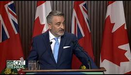 New Ontario Housing Minister Paul Calandra outlines Greenbelt review plans – September 6, 2023